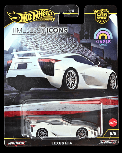 Premium Hot Wheels Lexus LFA - Timeless Icons (Imported) - Kinder Logs