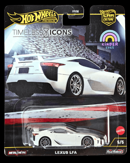 Premium Hot Wheels Lexus LFA - Timeless Icons (Imported) - Kinder Logs