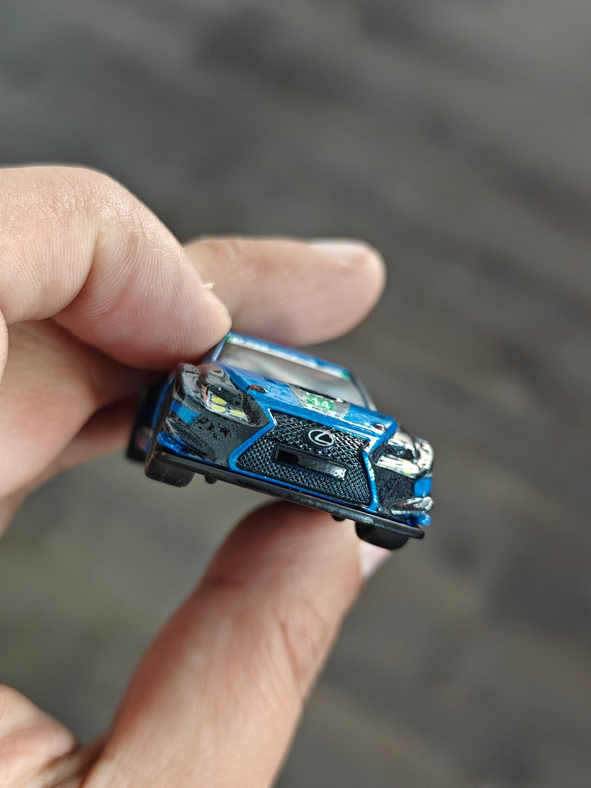 Premium Hot Wheels Lexus RC F GT3 - Aero Styles (Uncarded - New) - Kinder Logs