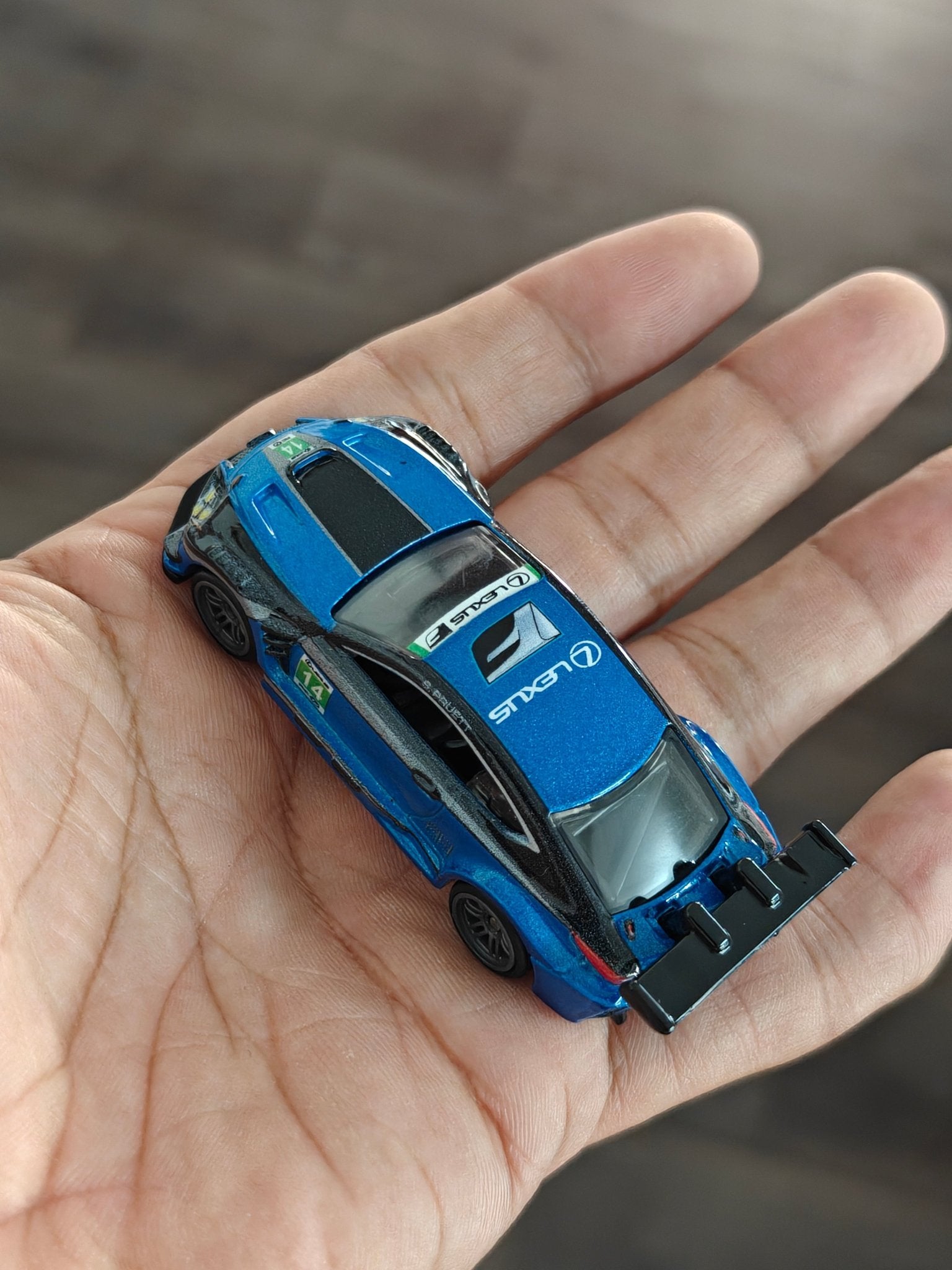 Premium Hot Wheels Lexus RC F GT3 - Aero Styles (Uncarded - New) - Kinder Logs