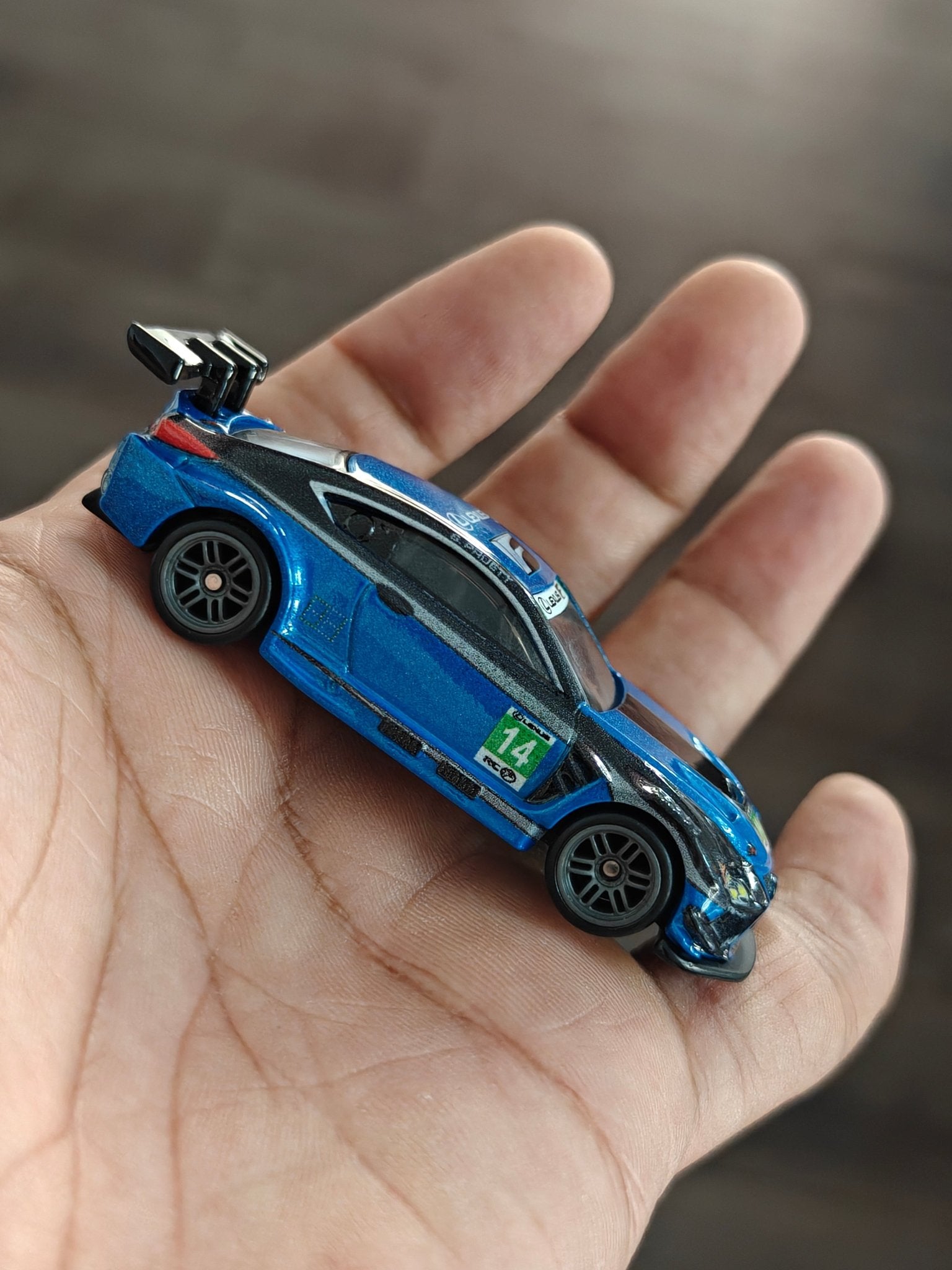 Premium Hot Wheels Lexus RC F GT3 - Aero Styles (Uncarded - New) - Kinder Logs