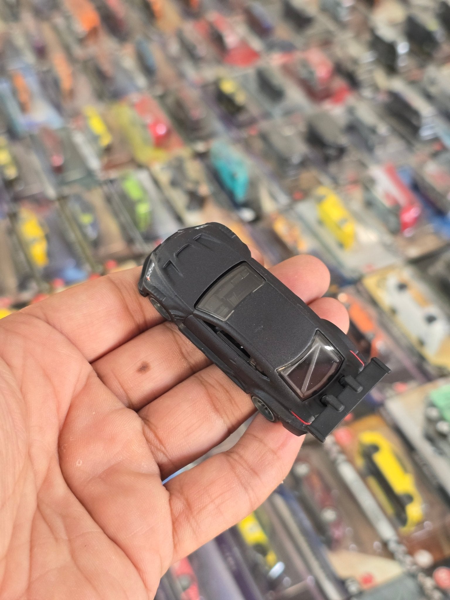 Premium Hot Wheels Lexus RC F GT3 - Matte Black (Uncarded) - Kinder Logs