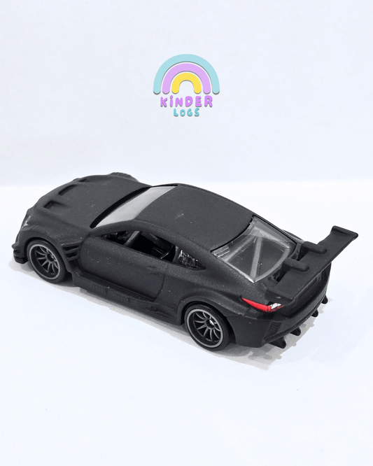 Premium Hot Wheels Lexus RC F GT3 - Matte Black (Uncarded) - Kinder Logs
