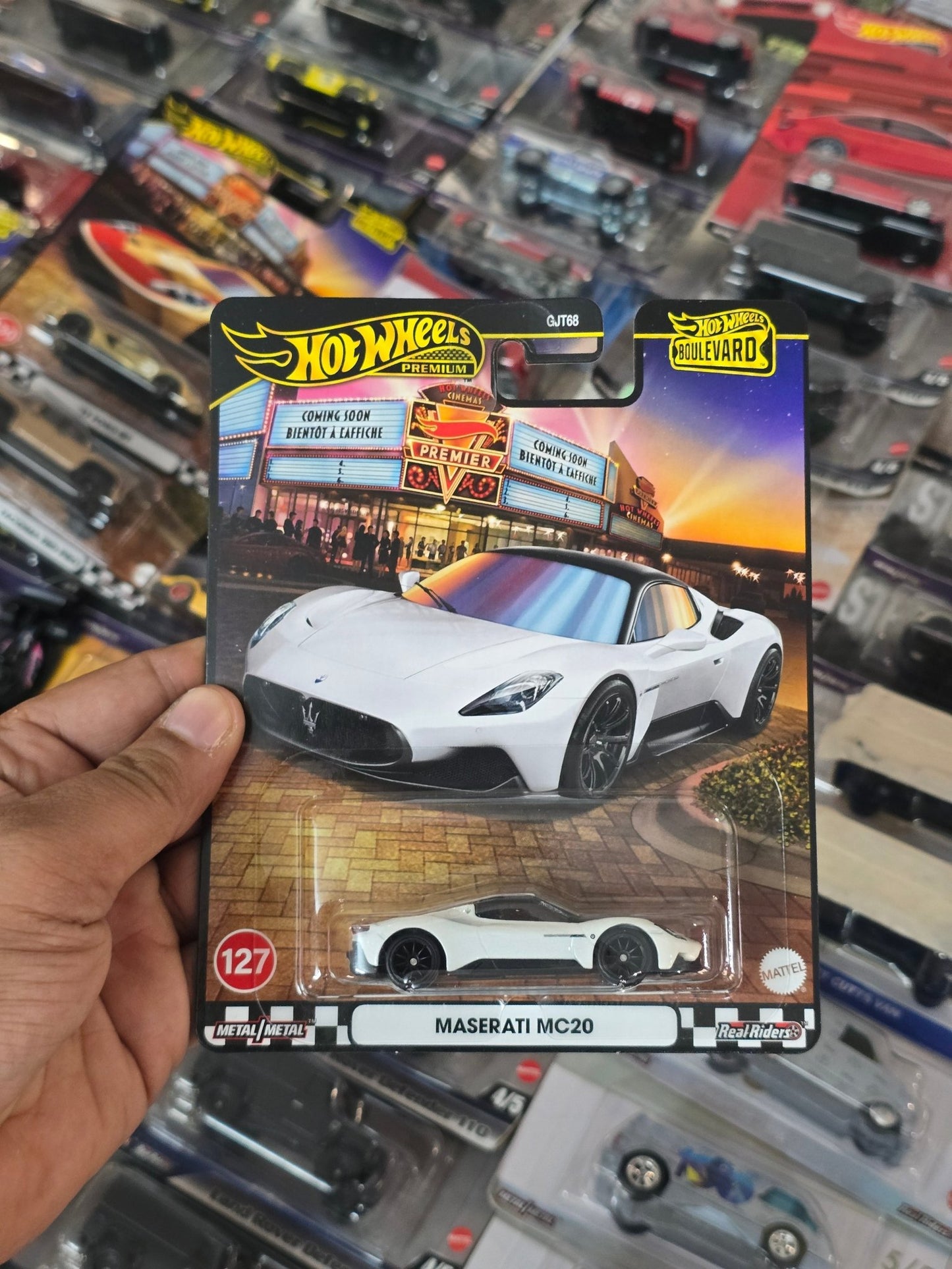Premium Hot Wheels Maserati MC20 - Boulevard 127 (Imported) - Kinder Logs