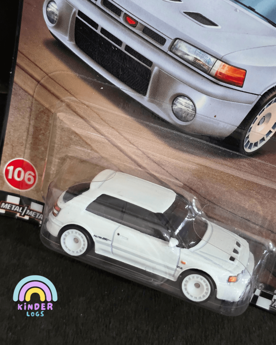 Premium Hot Wheels Mazda 323 GTR - Boulevard 106 (Imported) - Kinder Logs