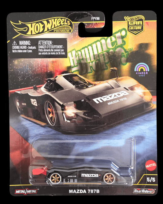 Premium Hot Wheels Mazda 787B - Hammer Drop - Kinder Logs