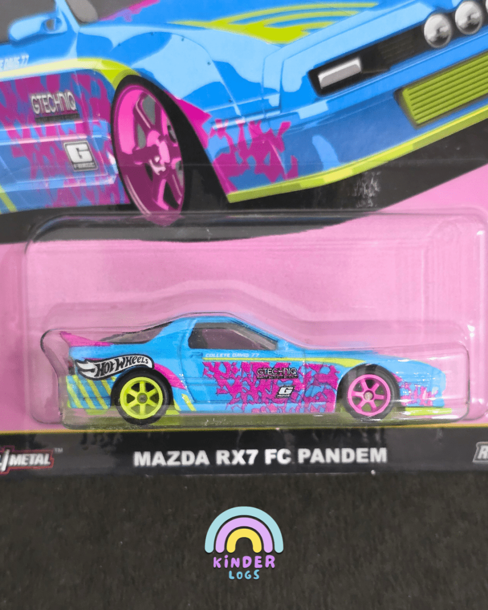 Premium Hot Wheels Mazda RX7 FC Pandem - Silhouettes (Imported) - Kinder Logs