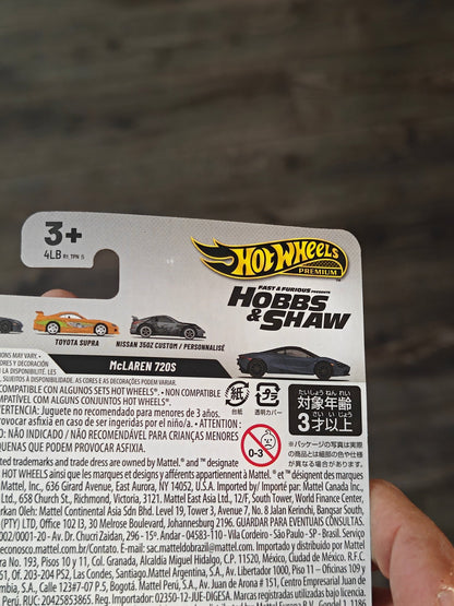 Premium Hot Wheels McLaren 720s (Imported) - Kinder Logs
