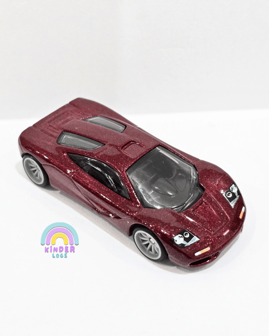 Premium Hot Wheels McLaren F1 (Uncarded) - Kinder Logs