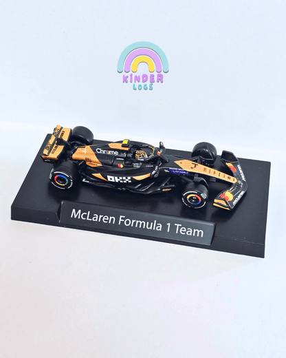 Premium Hot Wheels McLaren Formula 1 Team 4 (Uncarded - New) - Kinder Logs