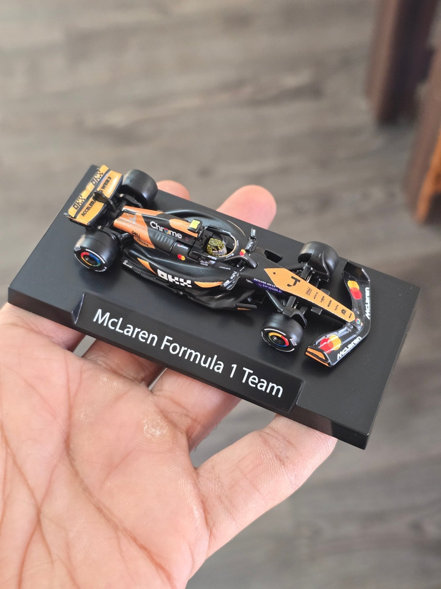 Premium Hot Wheels McLaren Formula 1 Team 4 (Uncarded - New) - Kinder Logs