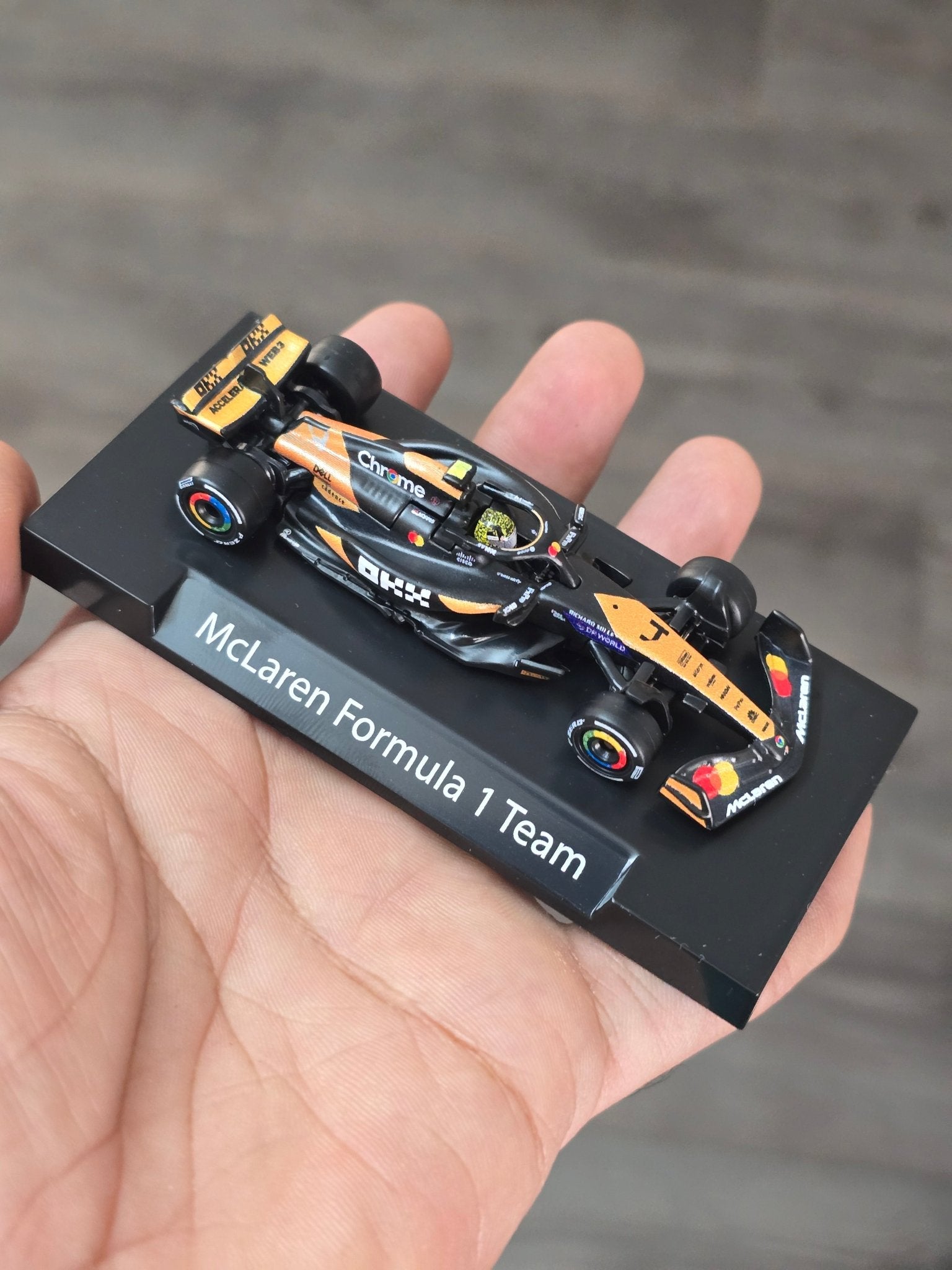 Premium Hot Wheels McLaren Formula 1 Team 4 (Uncarded - New) - Kinder Logs