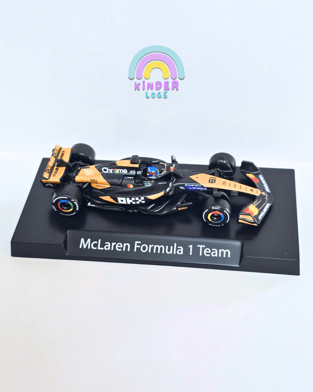 Premium Hot Wheels McLaren Formula 1 Team 81 (Uncarded - New) - Kinder Logs