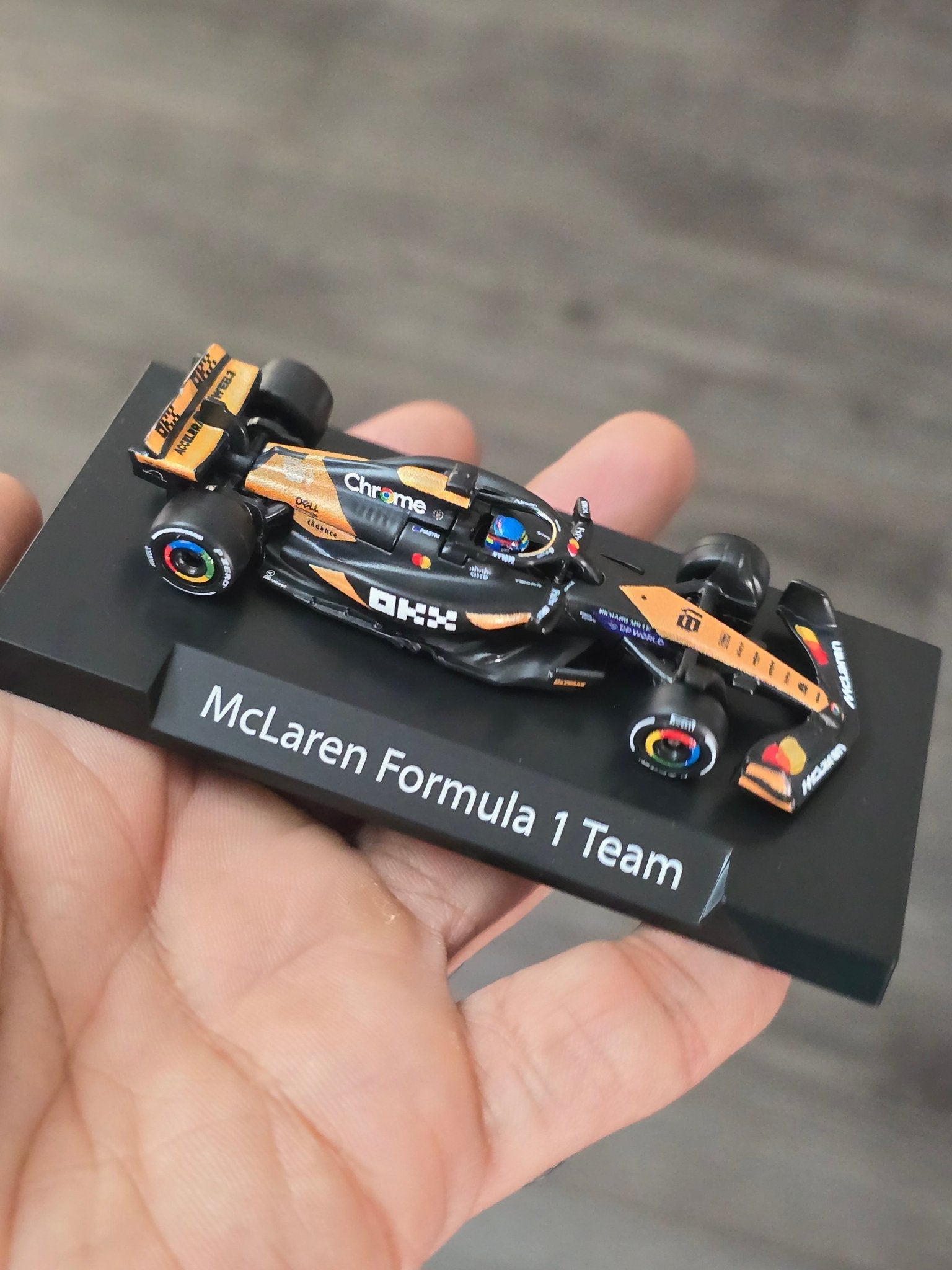 Premium Hot Wheels McLaren Formula 1 Team 81 (Uncarded - New) - Kinder Logs