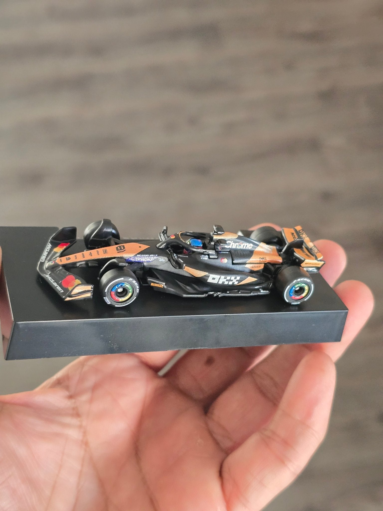 Premium Hot Wheels McLaren Formula 1 Team 81 (Uncarded - New) - Kinder Logs