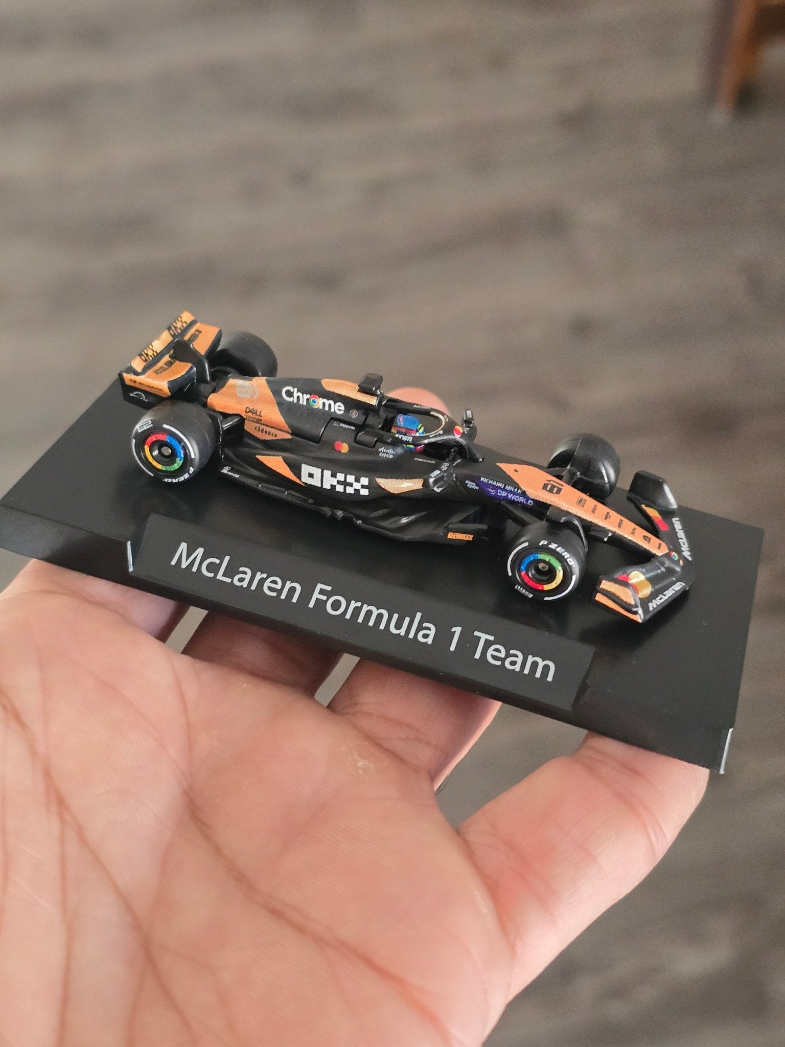 Premium Hot Wheels McLaren Formula 1 Team 81 (Uncarded - New) - Kinder Logs