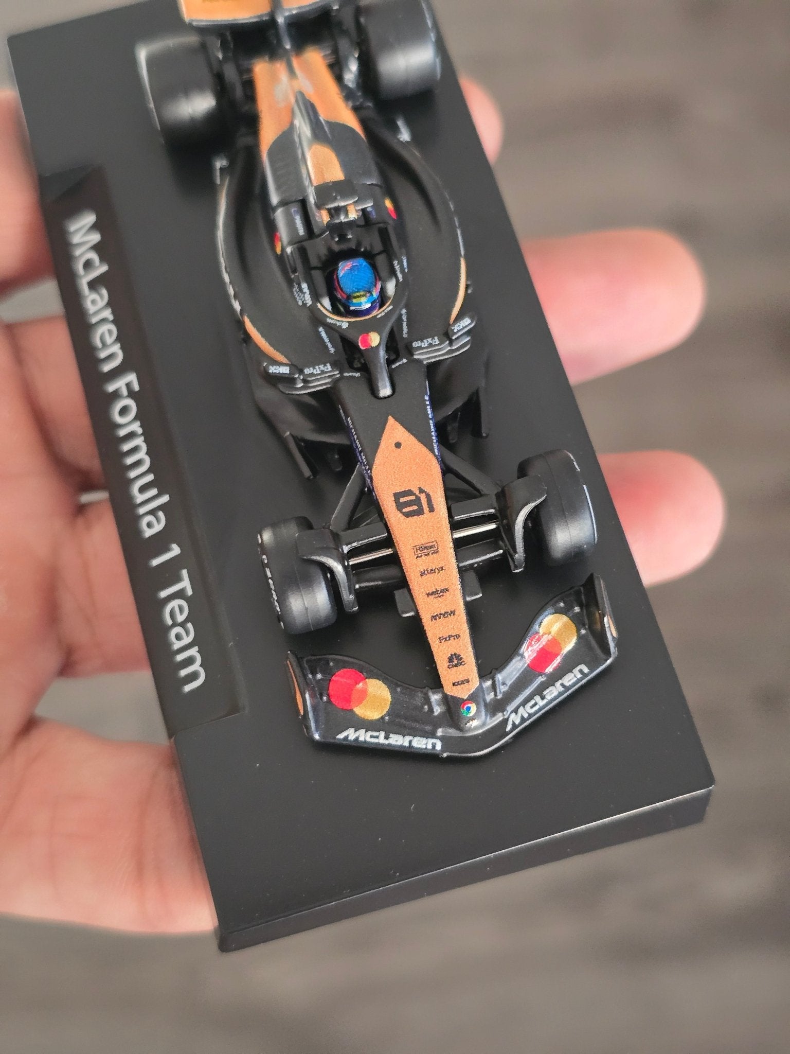 Premium Hot Wheels McLaren Formula 1 Team 81 (Uncarded - New) - Kinder Logs