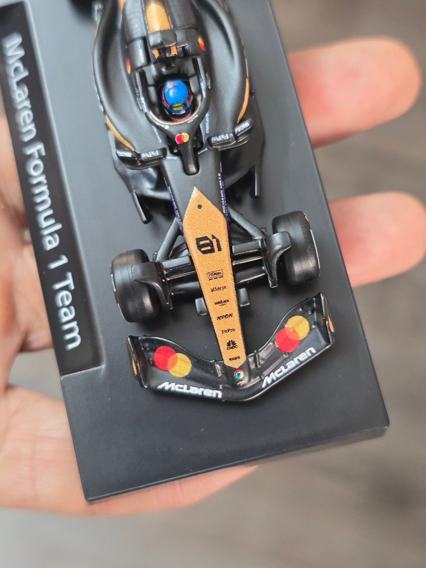 Premium Hot Wheels McLaren Formula 1 Team 81 (Uncarded - New) - Kinder Logs