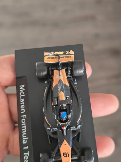 Premium Hot Wheels McLaren Formula 1 Team 81 (Uncarded - New) - Kinder Logs