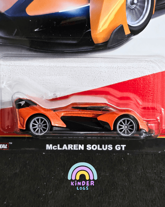 Premium Hot Wheels McLaren Solus GT - Euro Speed (Imported) - Kinder Logs
