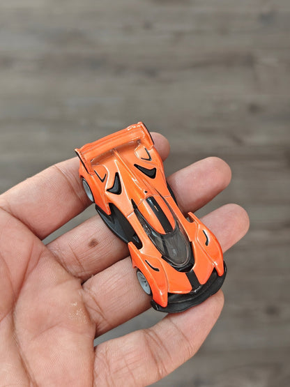 Premium Hot Wheels McLaren Solus GT - Orange (Uncarded - New) - Kinder Logs