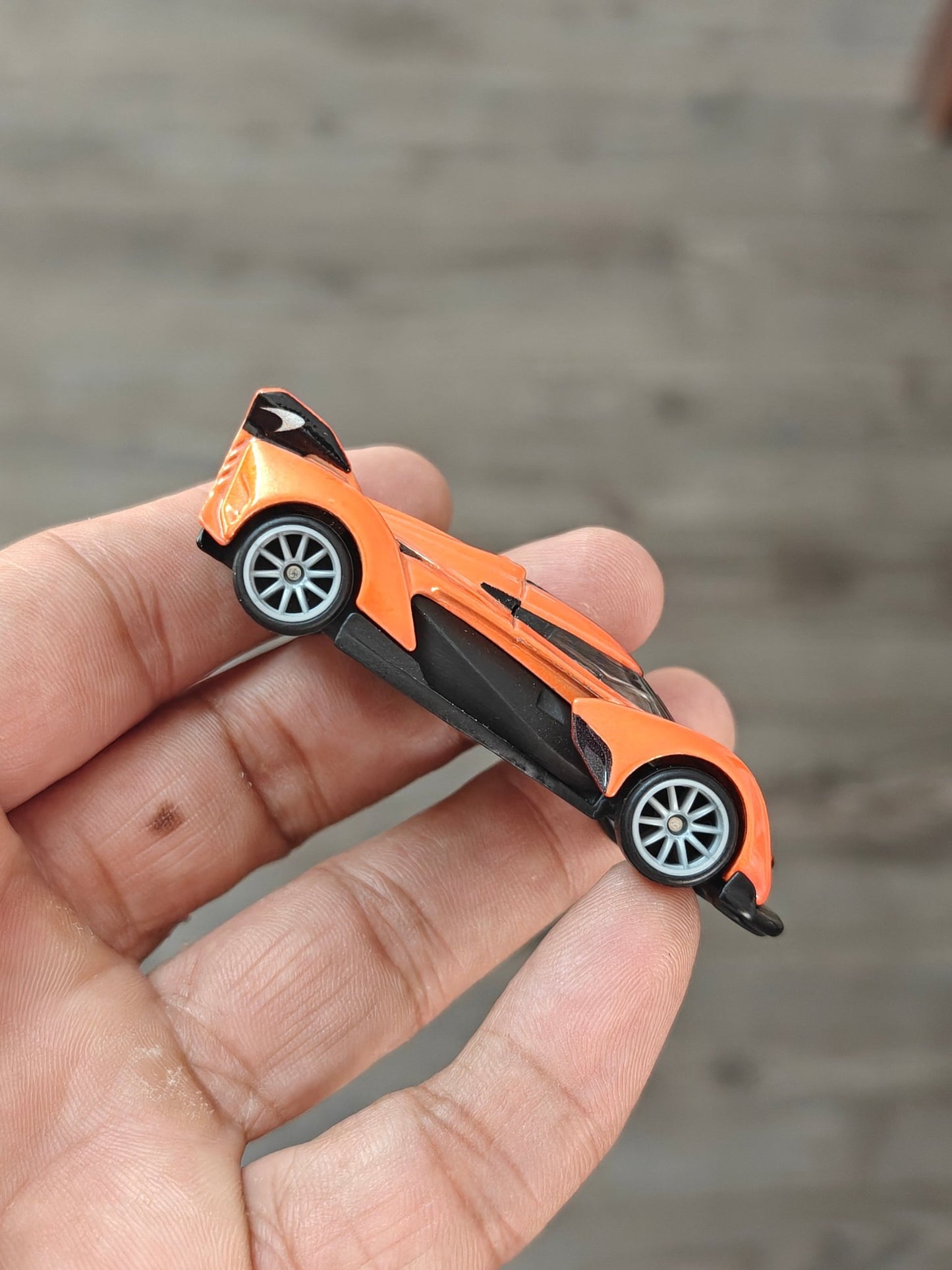 Premium Hot Wheels McLaren Solus GT - Orange (Uncarded - New) - Kinder Logs