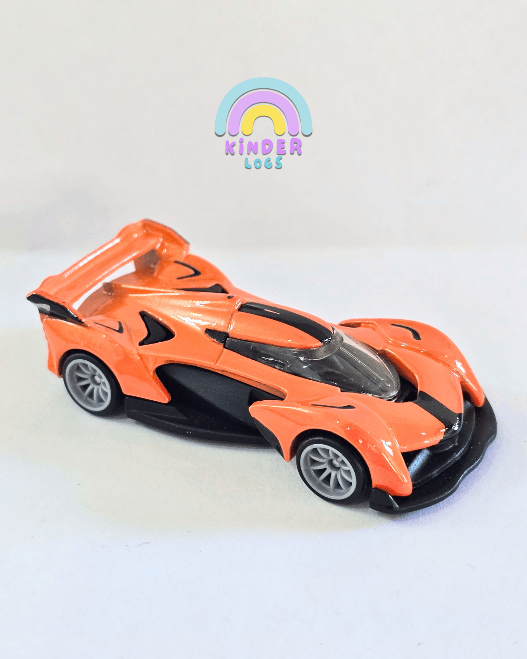 Premium Hot Wheels McLaren Solus GT - Orange (Uncarded - New) - Kinder Logs