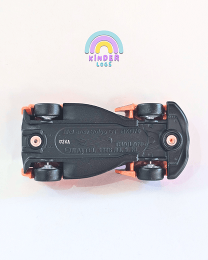 Premium Hot Wheels McLaren Solus GT - Orange (Uncarded - New) - Kinder Logs