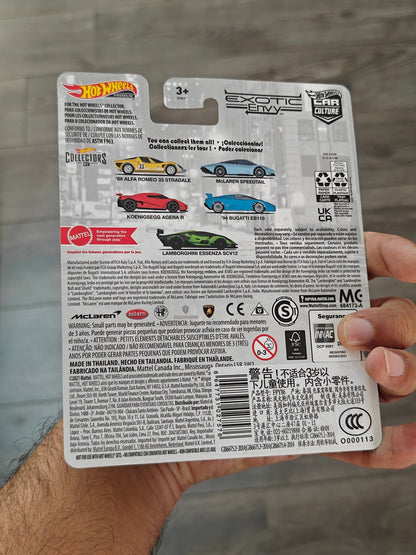 Premium Hot Wheels McLaren Speedtail - Exotic Envy (Imported) - Kinder Logs