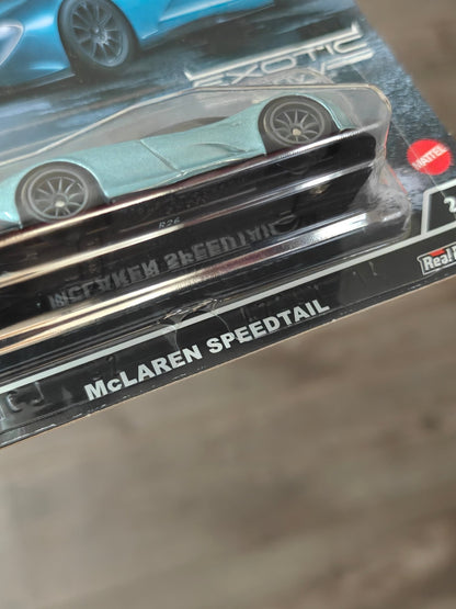 Premium Hot Wheels McLaren Speedtail - Exotic Envy (Imported) - Kinder Logs
