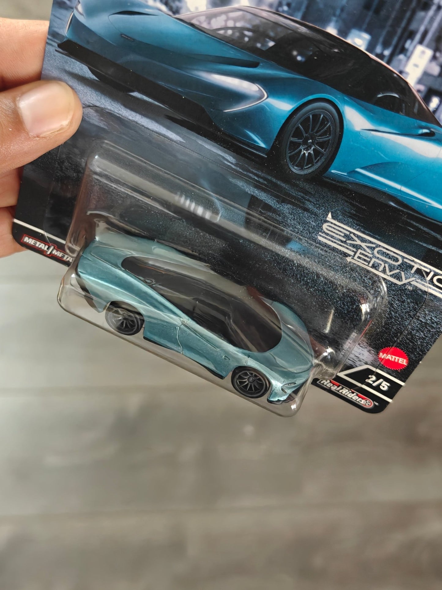 Premium Hot Wheels McLaren Speedtail - Exotic Envy (Imported) - Kinder Logs