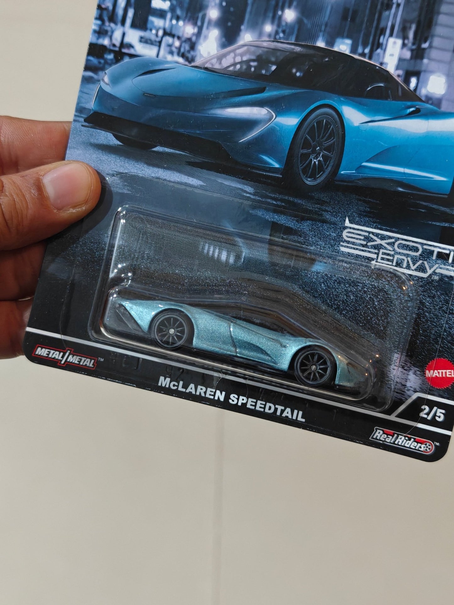 Premium Hot Wheels McLaren Speedtail - Exotic Envy (Imported) - Kinder Logs