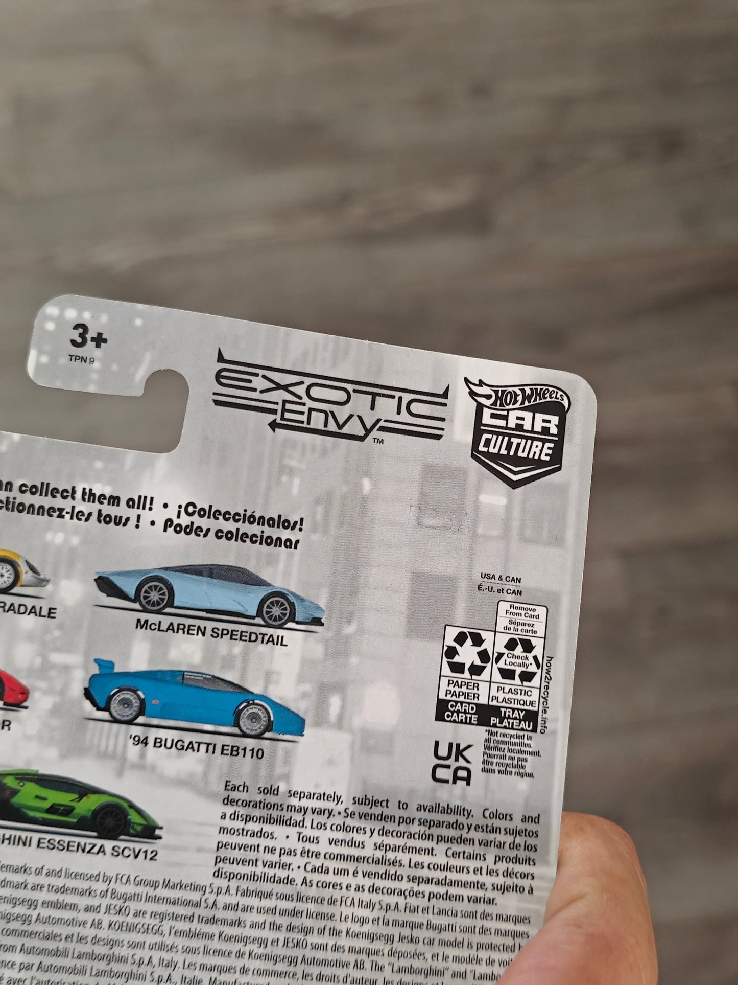 Premium Hot Wheels McLaren Speedtail - Exotic Envy (Imported) - Kinder Logs