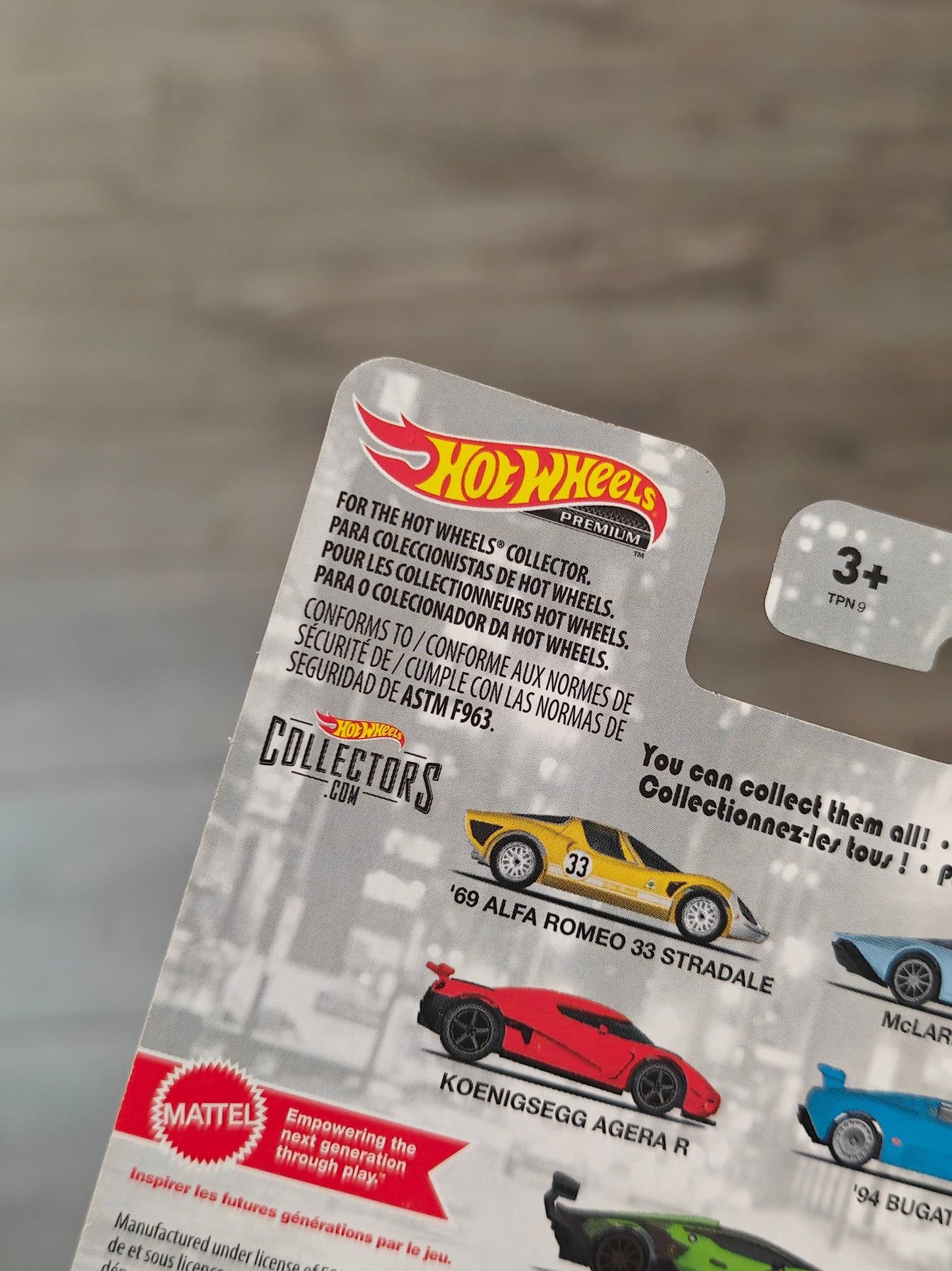 Premium Hot Wheels McLaren Speedtail - Exotic Envy (Imported) - Kinder Logs