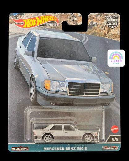 Premium Hot Wheels Mercedes - Benz 500 E - Car Culture - Kinder Logs