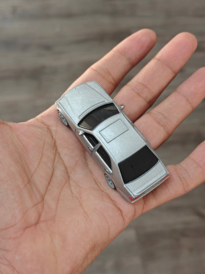 Premium Hot Wheels Mercedes - Benz 500 SEL - Silver (Uncarded - New) - Kinder Logs