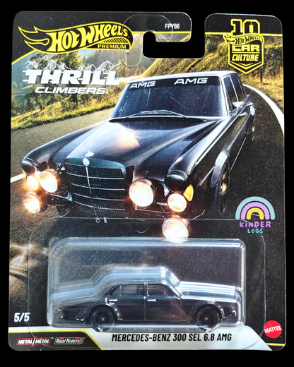 Premium Hot Wheels Mercedes - Benz - Thrill Climbers (Imported) - Kinder Logs