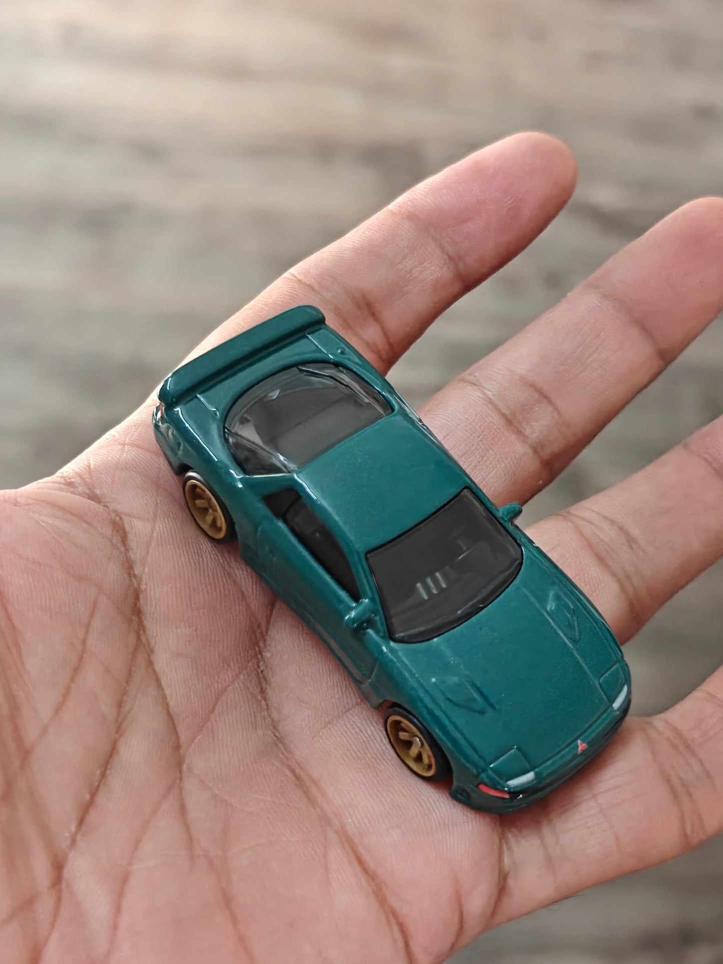 Premium Hot Wheels Mitsubishi 3000GT VR-4 - Dark Green (Uncarded - New) - Kinder Logs