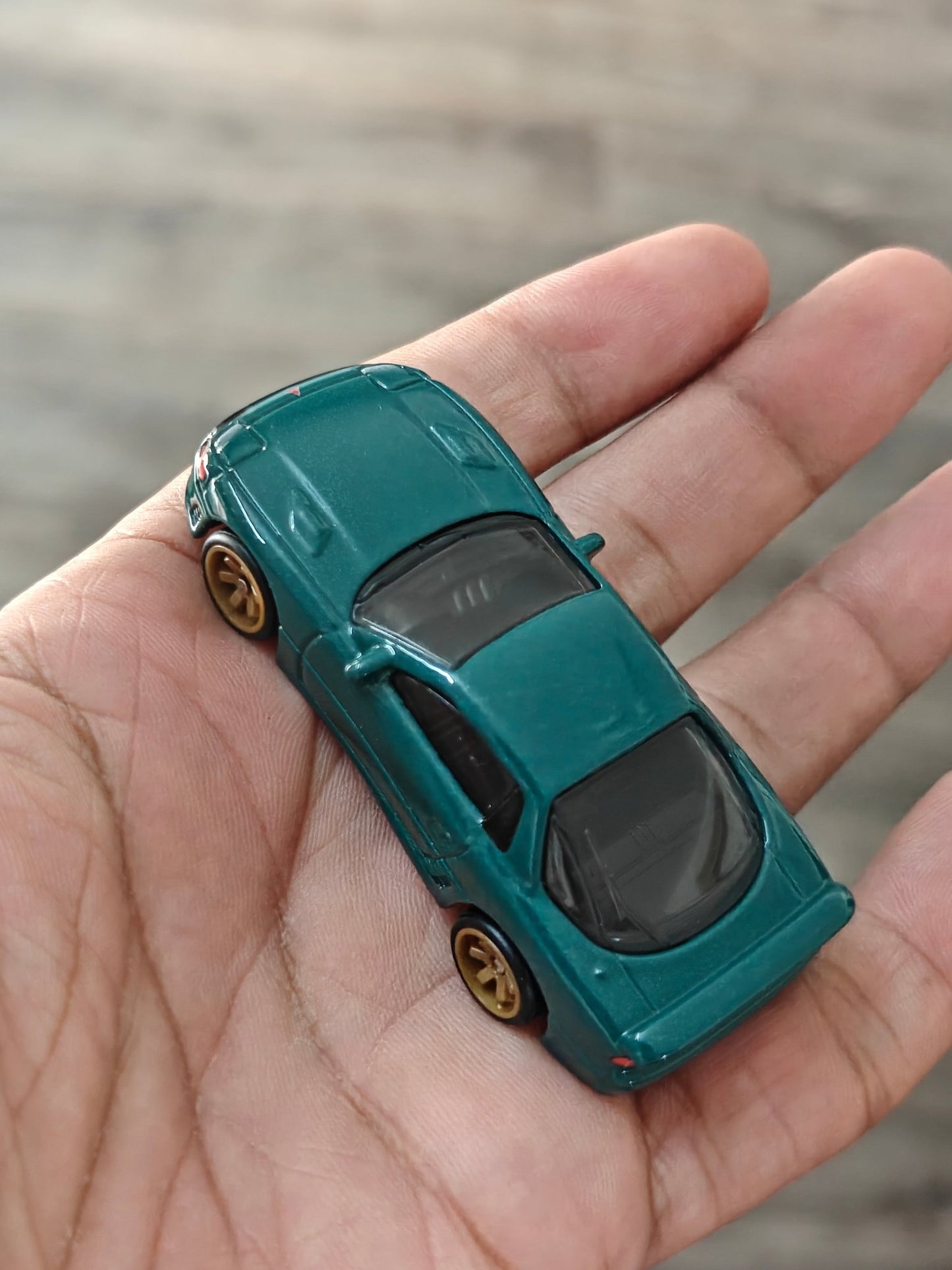 Premium Hot Wheels Mitsubishi 3000GT VR-4 - Dark Green (Uncarded - New) - Kinder Logs