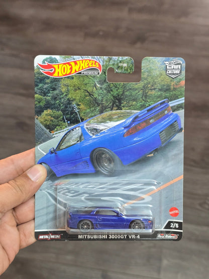 Premium Hot Wheels Mitsubishi 3000GT VR - 4 (Imported) - Kinder Logs