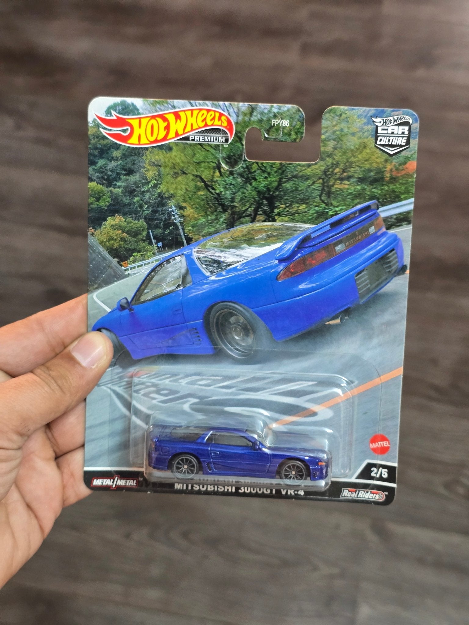 Premium Hot Wheels Mitsubishi 3000GT VR - 4 (Imported) - Kinder Logs