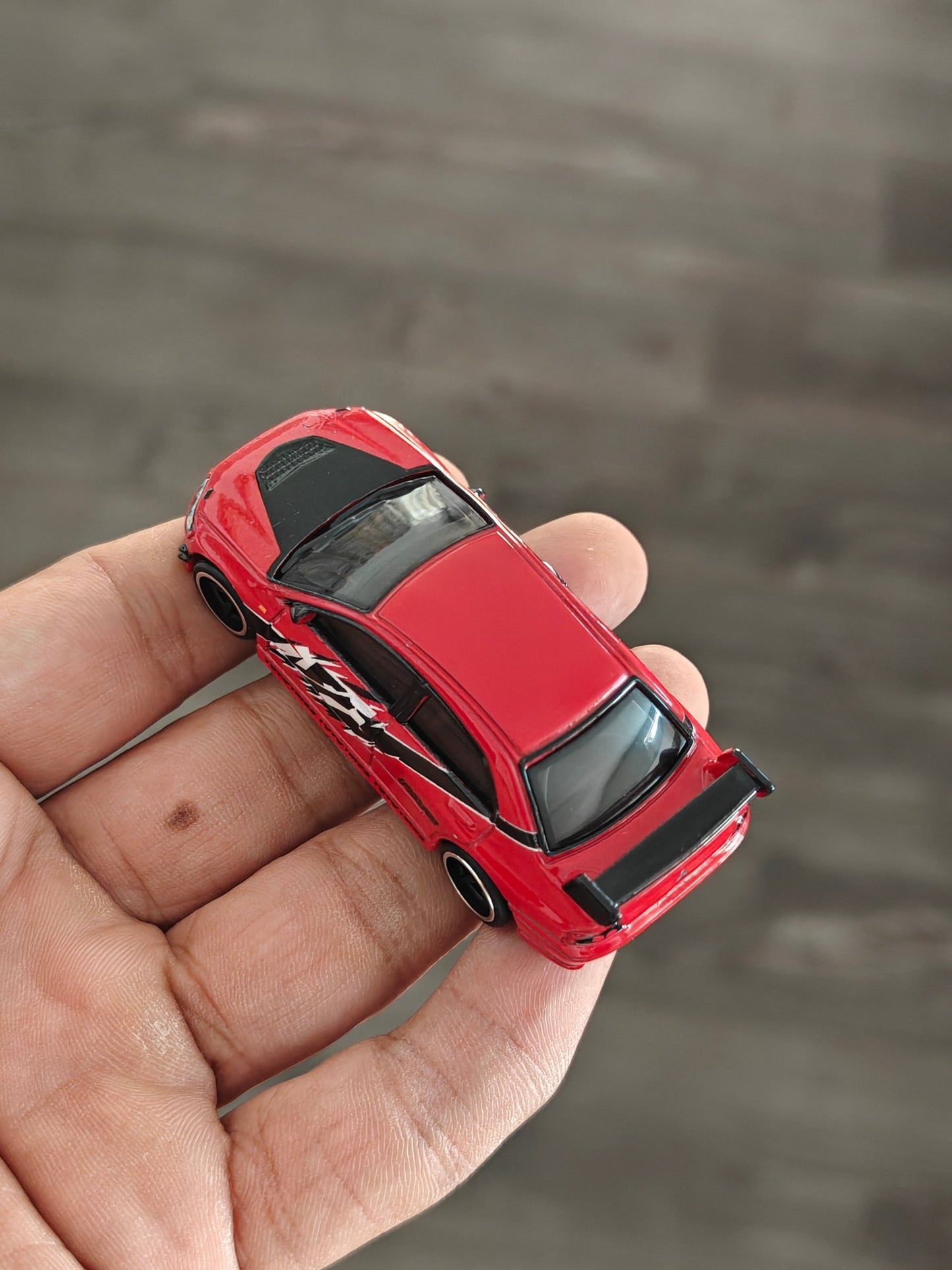 Premium Hot Wheels Mitsubishi Lancer Evolution IX - Red (Uncarded - New) - Kinder Logs