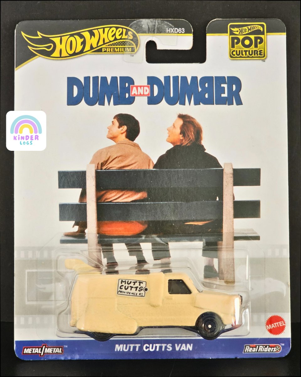 Premium Hot Wheels Mutt Cutts Van - Dumb And Dumber - Kinder Logs