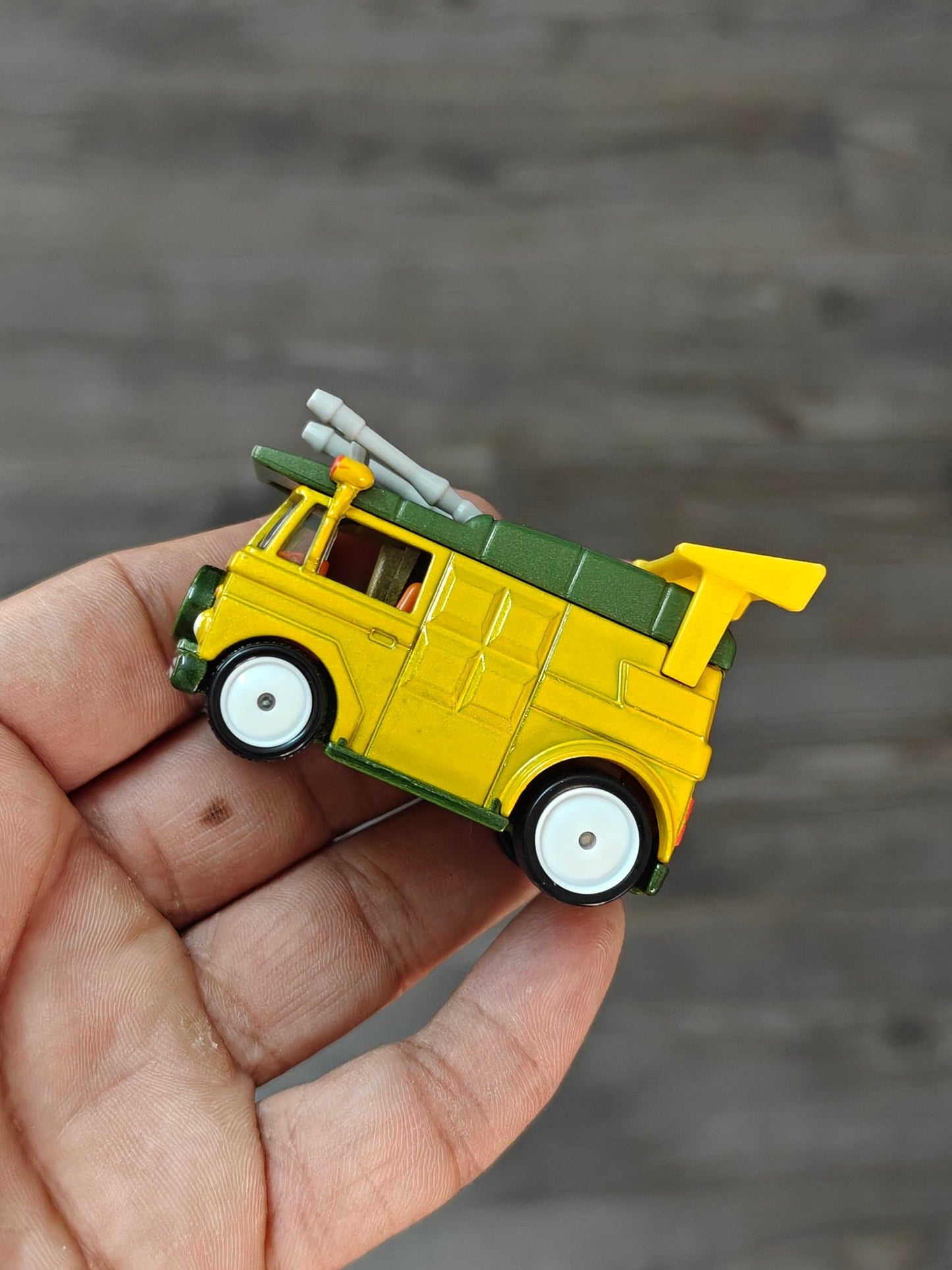 Premium Hot Wheels Ninja Turtles Party Wagon (Uncarded - New) - Kinder Logs