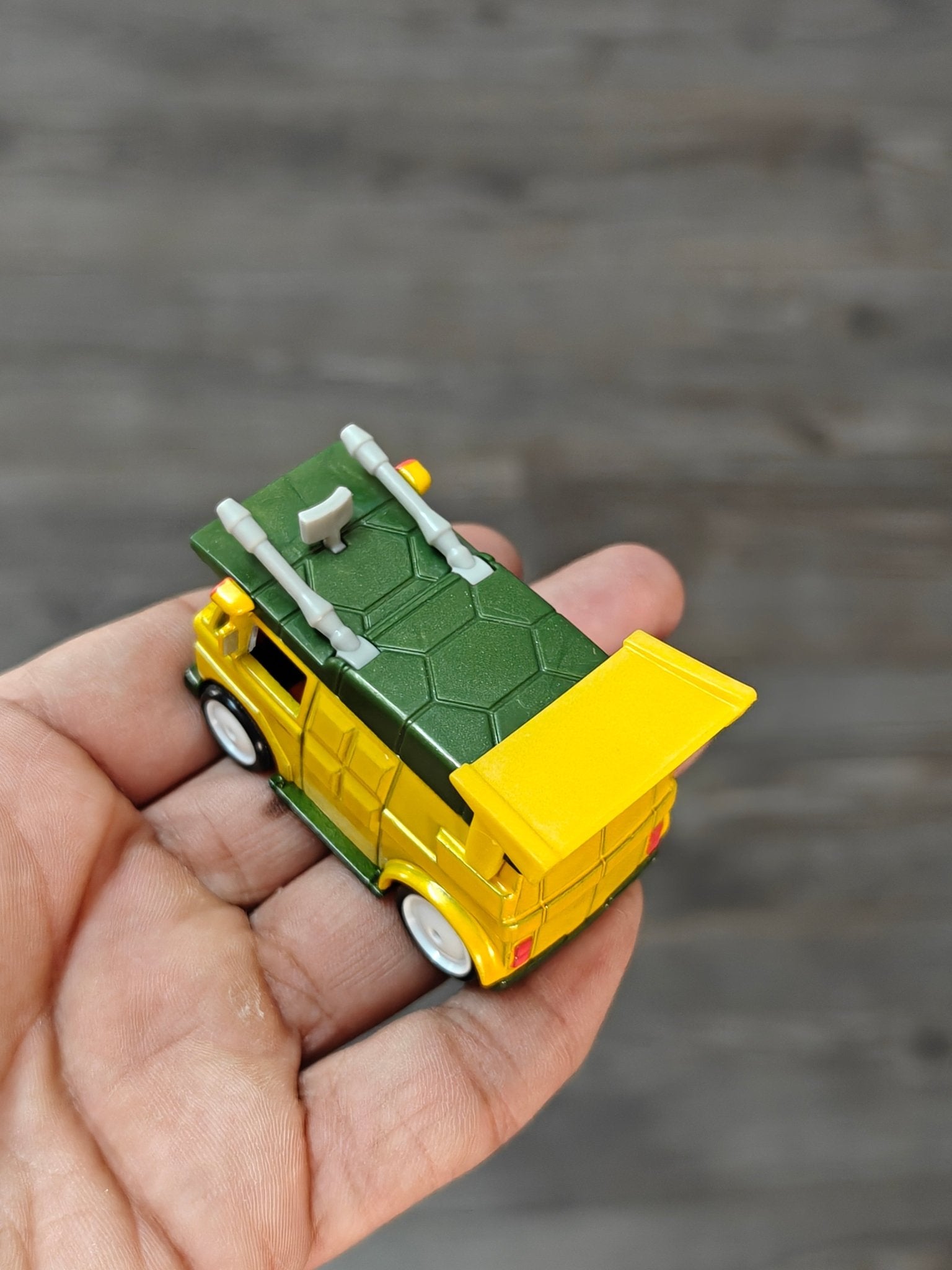 Premium Hot Wheels Ninja Turtles Party Wagon (Uncarded - New) - Kinder Logs