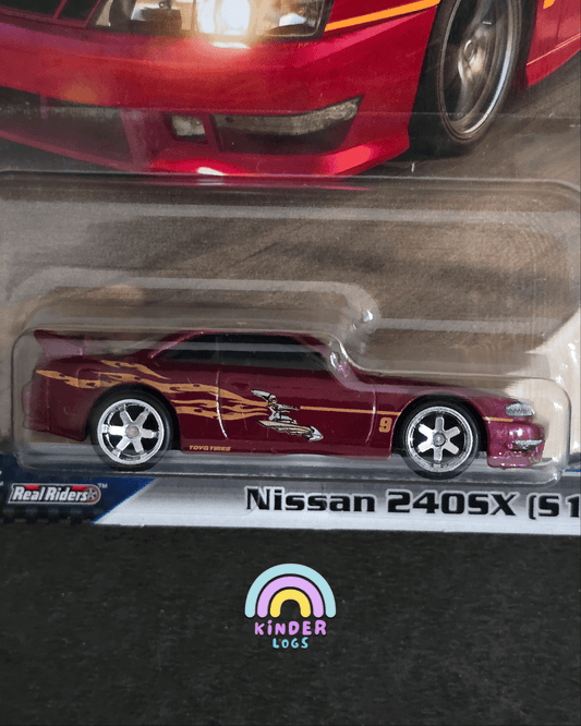 Premium Hot Wheels Nissan 240SX (S14) - The Fast And The Furious - Kinder Logs