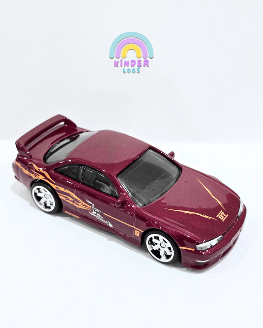 Premium Hot Wheels Nissan 240SX S14 (Uncarded) - Kinder Logs