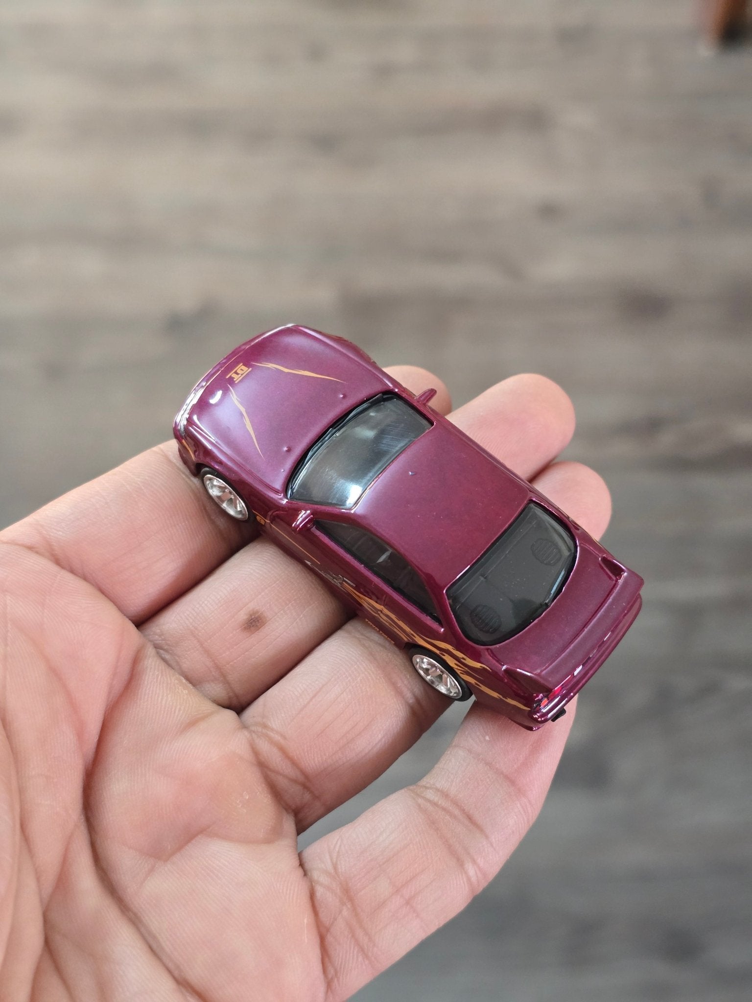 Premium Hot Wheels Nissan 240SX S14 (Uncarded - New) - Kinder Logs