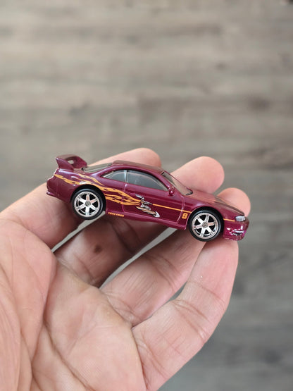 Premium Hot Wheels Nissan 240SX S14 (Uncarded - New) - Kinder Logs