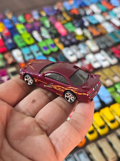 Premium Hot Wheels Nissan 240SX S14 (Uncarded - New) - Kinder Logs